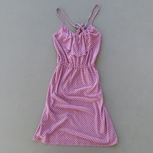 Target Pink and Grey Striped Dress